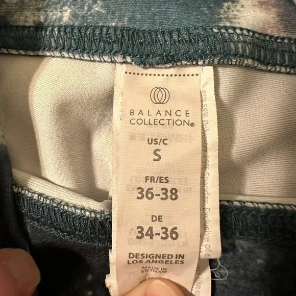 Marika Balance Collection Tie Dye Watercolor Leggings Women's Small - Picture 12 of 12